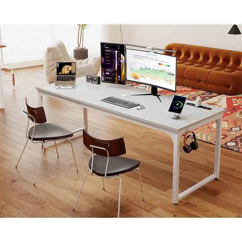 Yoobure 71 Inch Computer Desk with USB Ports, Large Office Desk, Long Study Student Writing Desk