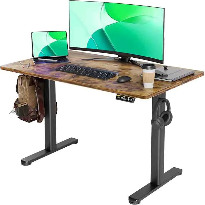 Yoobure Standing Desk, Adjustable Height Stand up Desk, 24x48 Inches Sit Stand Home Office Desk