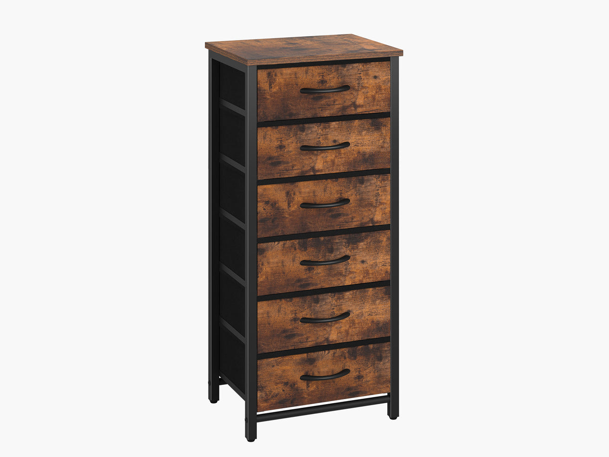 Yoobure 6-Drawer Bedside Table