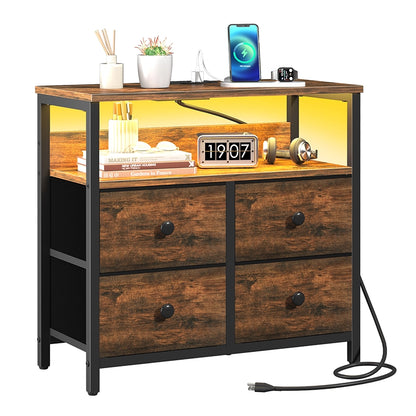 Yoobure 4 Drawers Stand with LED