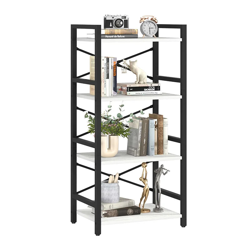 Yoobure 4-Tier Small Bookshelf