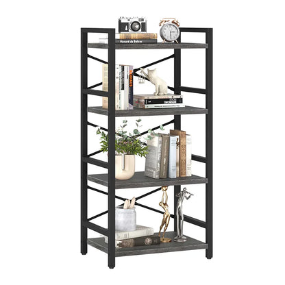 Yoobure 4-Tier Small Bookshelf