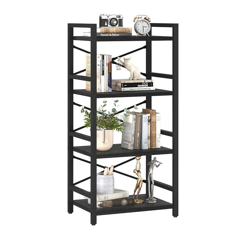 Yoobure 4-Tier Small Bookshelf