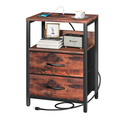 Yoobure 2-Drawer Nightstand