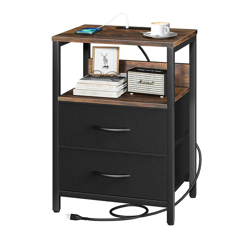 Yoobure 2-Drawer Nightstand