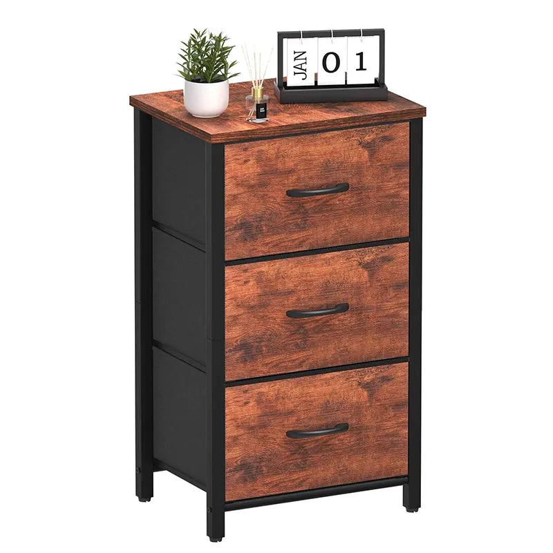 Yoobure 3-Drawer Beside Table