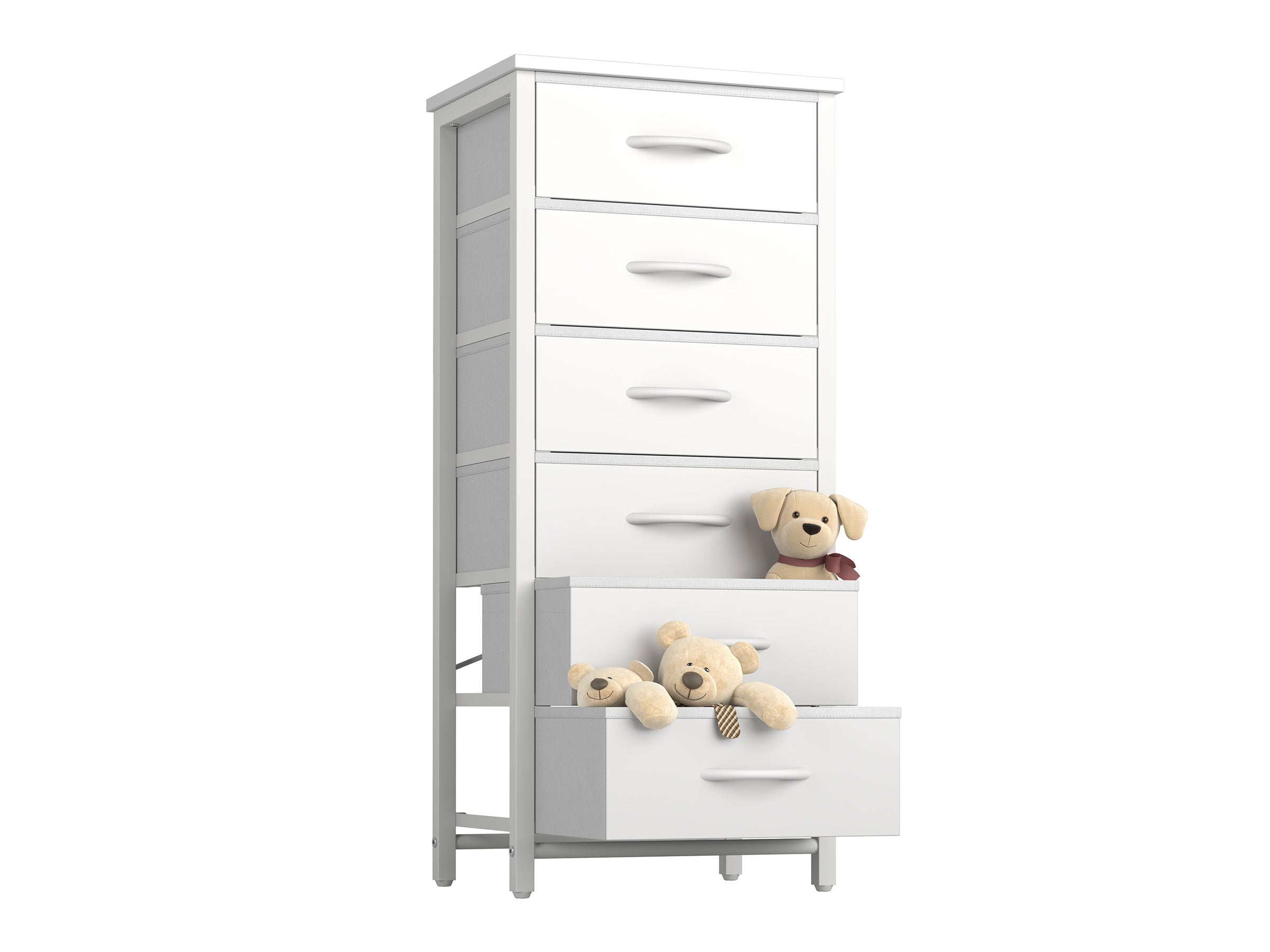 Yoobure 6-Drawer Bedside Table