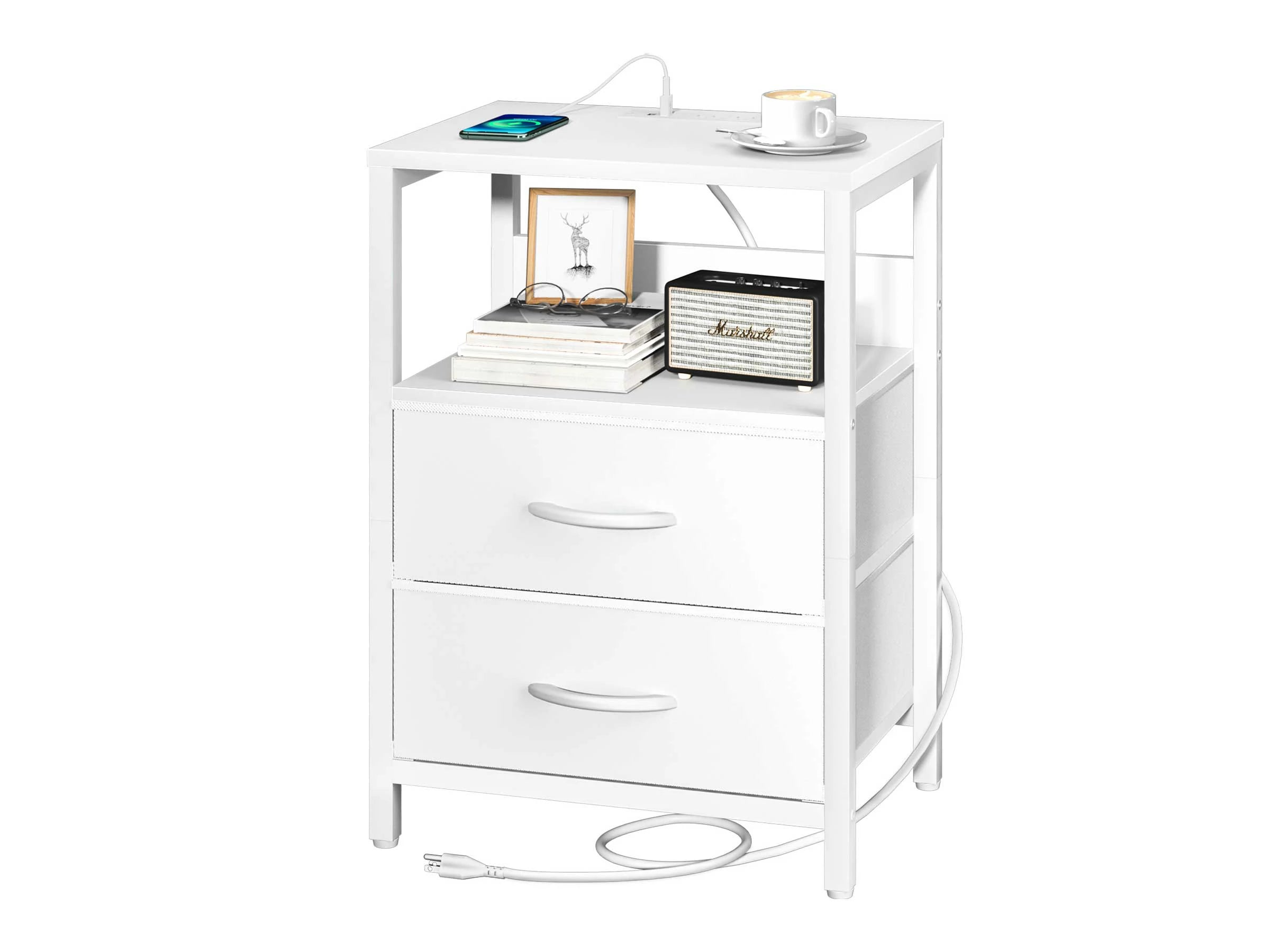 Yoobure 2-Drawers Nightstand