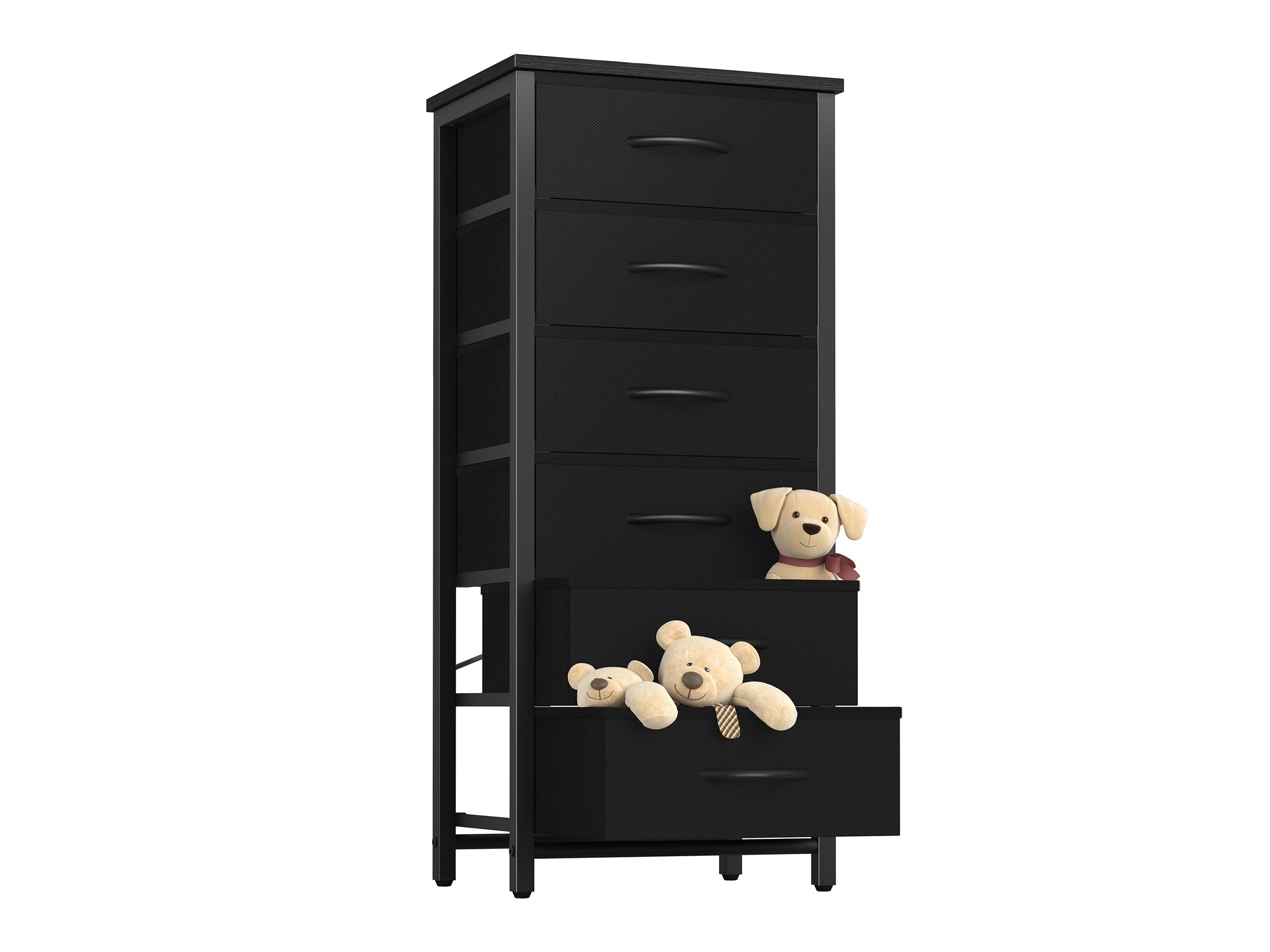 Yoobure 6-Drawer Bedside Table