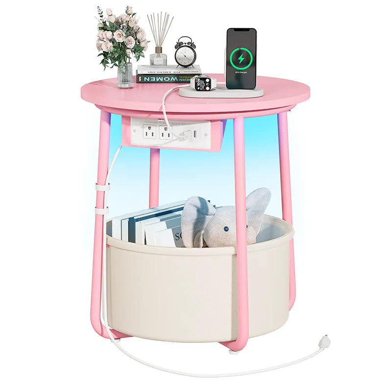 Yoobure Round End Table