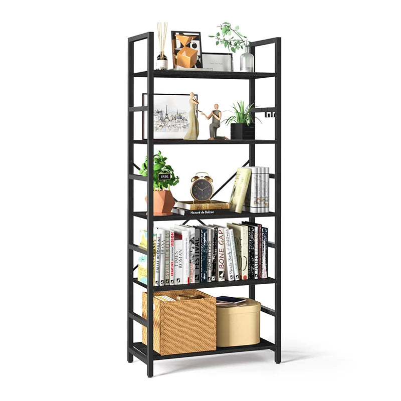 Yoobure 5-Tier Tall Bookshelf