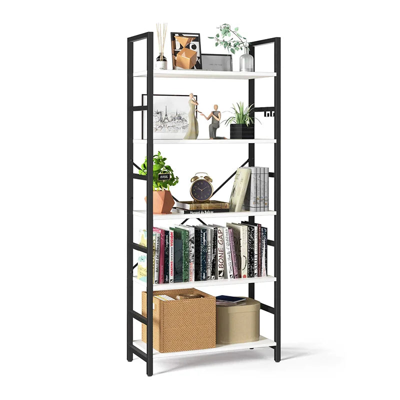 Yoobure 5-Tier Tall Bookshelf