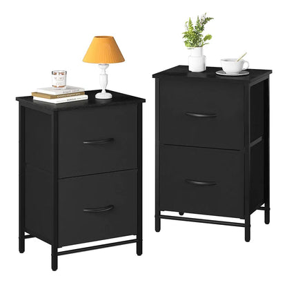 Yoobure 2-Drawer Nightstand Set of 2