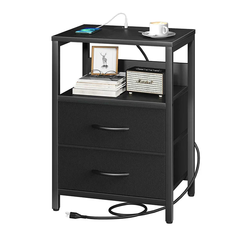 Yoobure 2-Drawer Nightstand