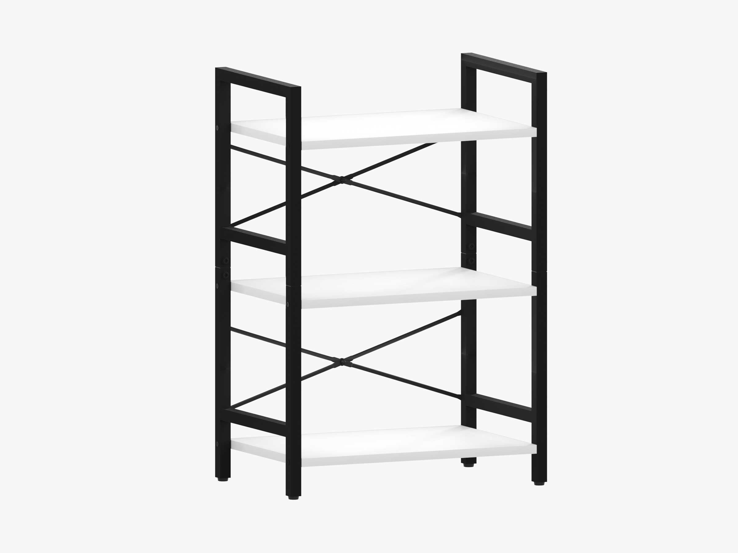 Yoobure 3-Tier Small Bookshelf