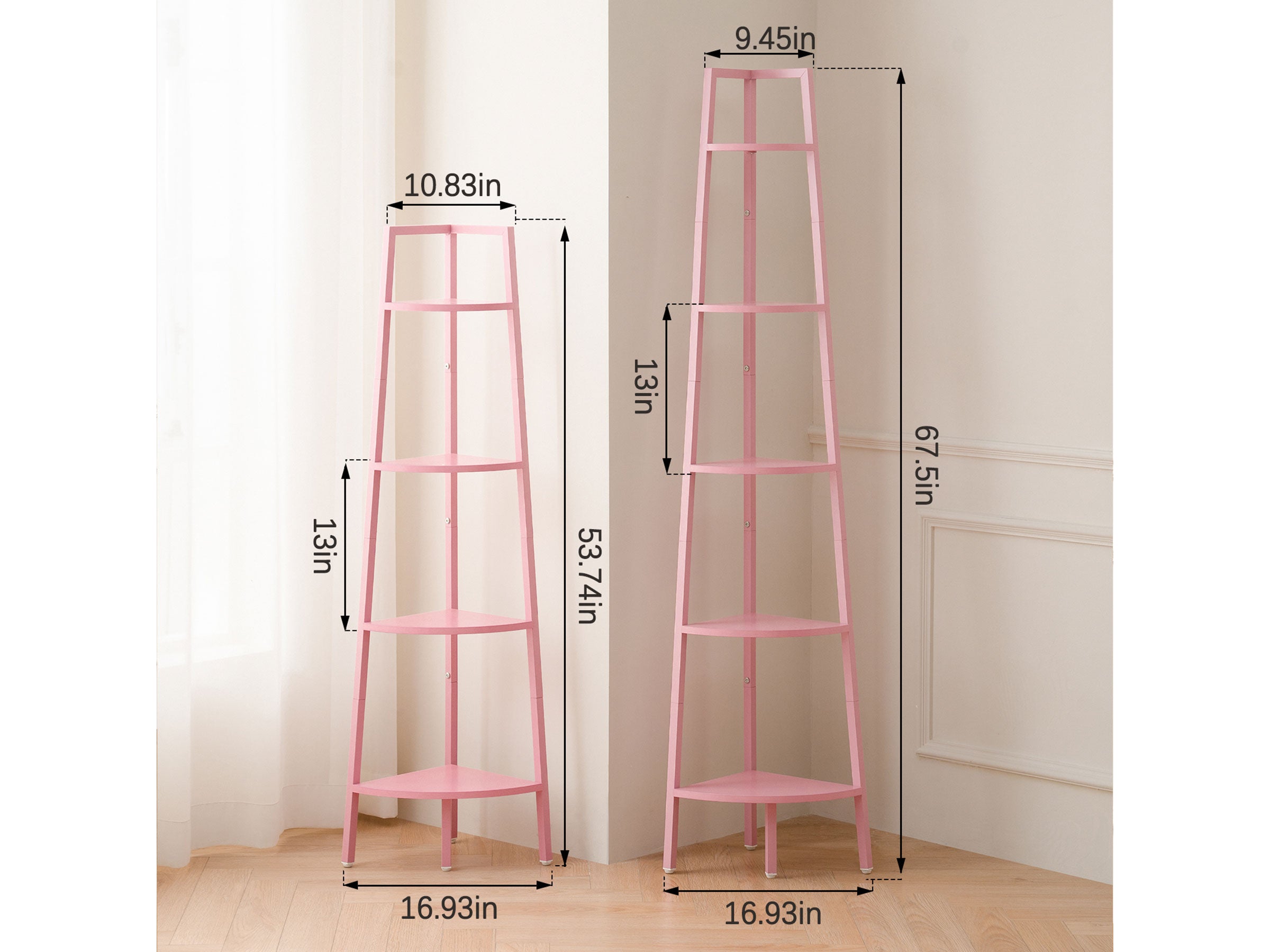 Yoobure 5-Tier Corner Shelf