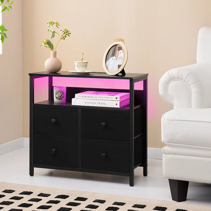 Yoobure 4 Drawers Stand with LED