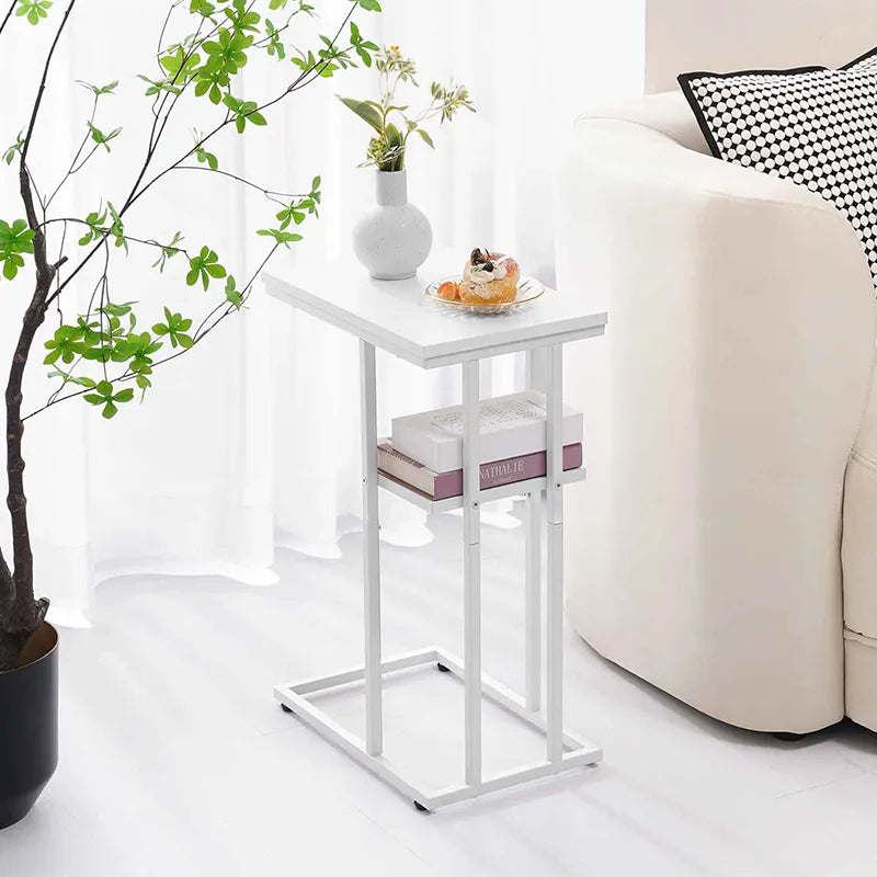 Yoobure C Shaped End Table Set of 2