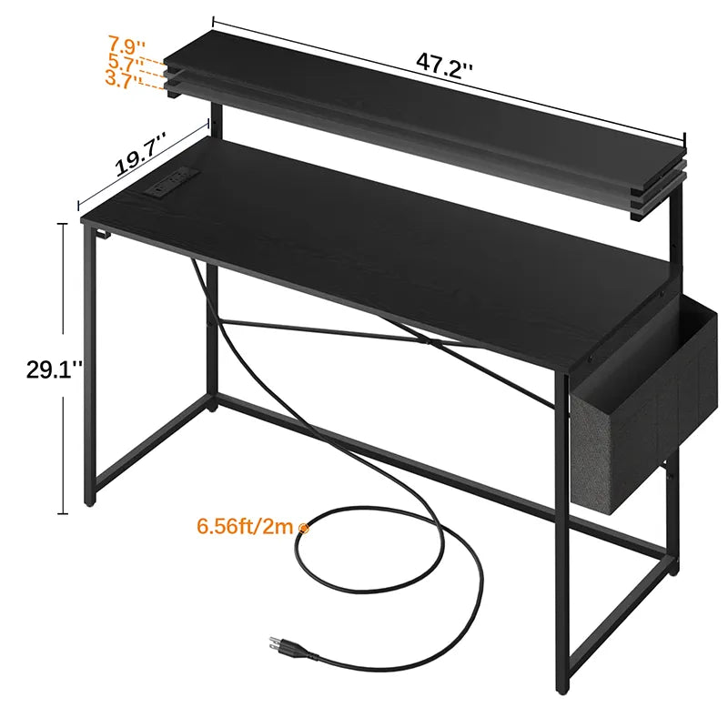 Yoobure 47 Inch Office Desk