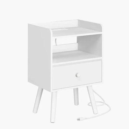 Yoobure Mordern 2-Tier Nightstand with LED