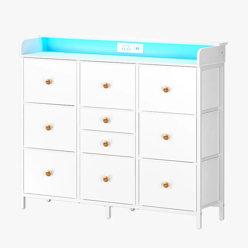 Yoobure Dresser for Bedroom with 10 Storage Drawers