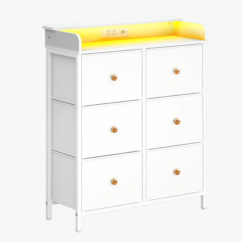 Yoobure 6 Drawers Stand with LED