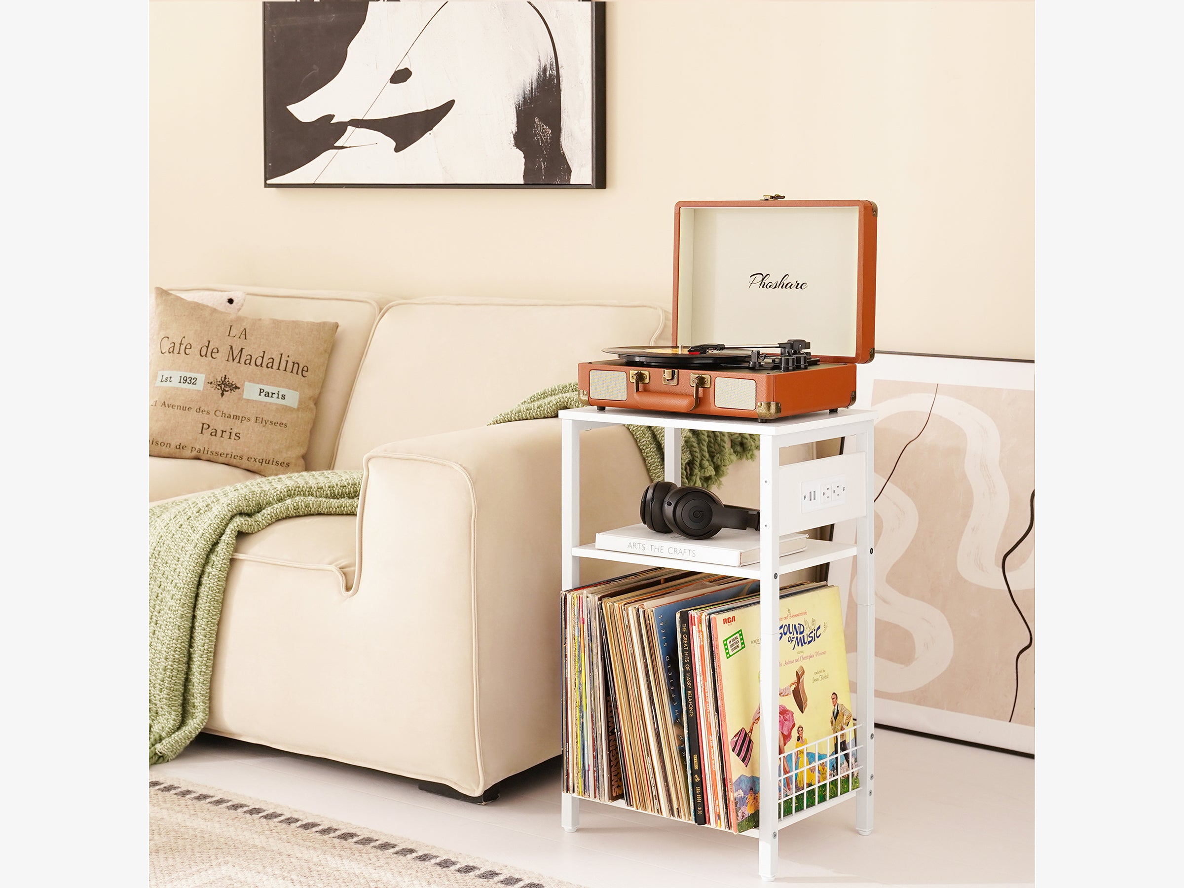 Yoobure Record Player Stand