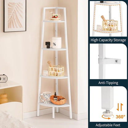 Yoobure 4-Tier Corner Shelf