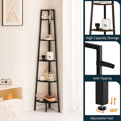 Yoobure 5-Tier Corner Shelf