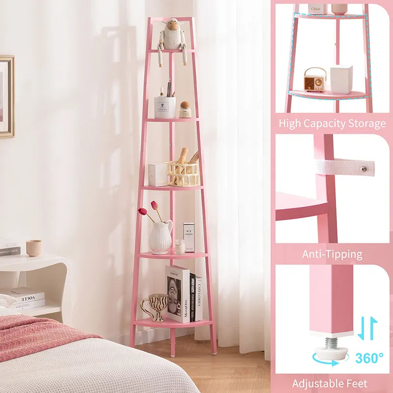 Yoobure 5-Tier Corner Shelf