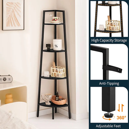 Yoobure 4-Tier Corner Shelf