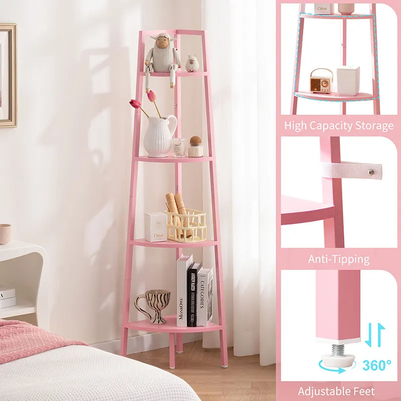 Yoobure 4-Tier Corner Shelf