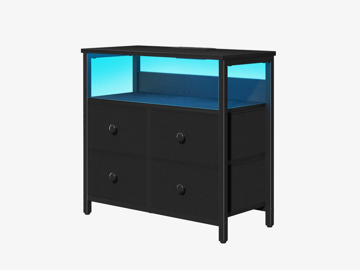 Yoobure 4 Drawers Stand with LED