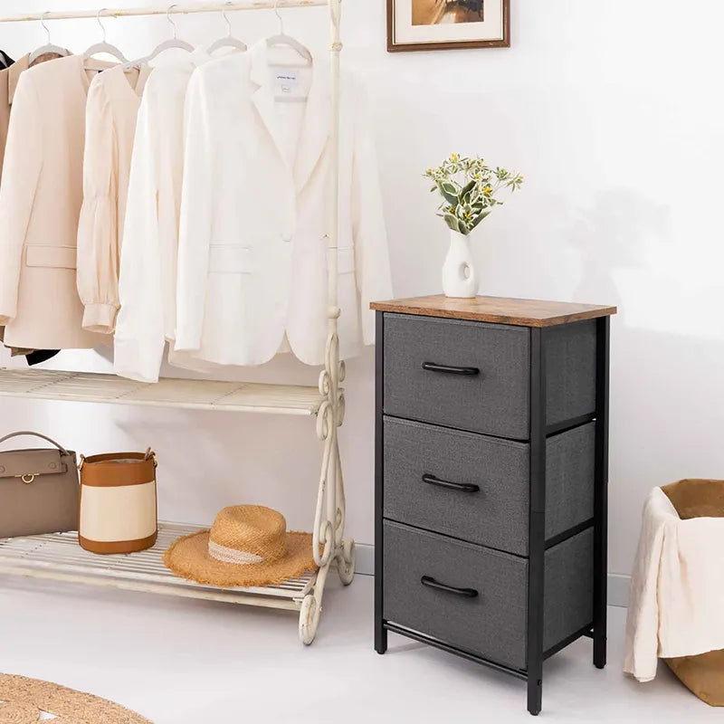 Yoobure 3-Drawer Beside Table