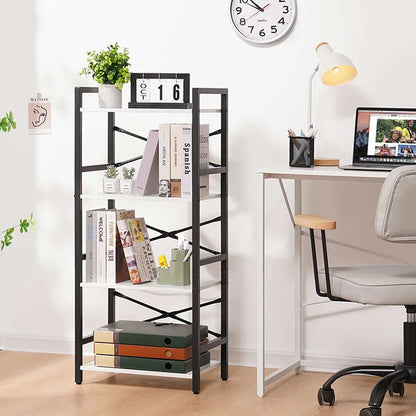 Yoobure 4-Tier Small Bookshelf