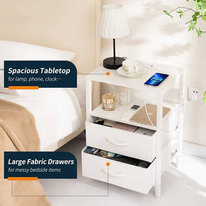 Yoobure 2-Drawer Nightstand