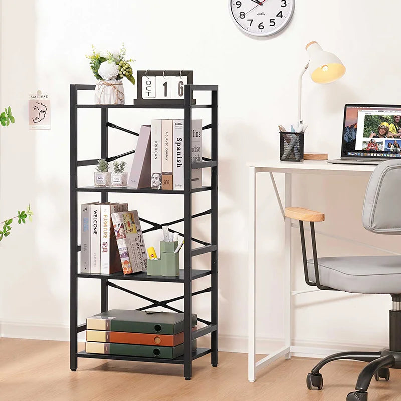 Yoobure 4-Tier Small Bookshelf