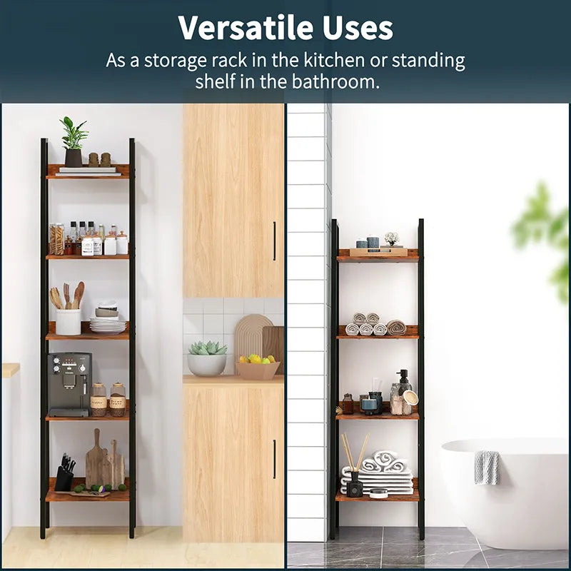 Yoobure 4-Tier Ladder Shelf