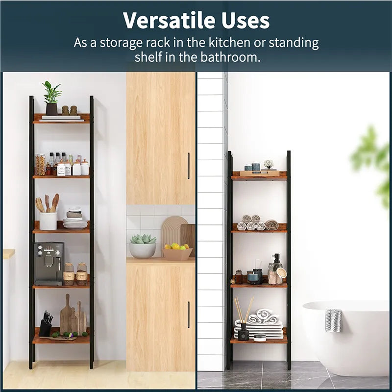 Yoobure 5-Tier Ladder Shelf