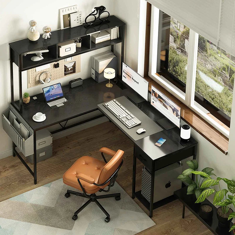 Yoobure L Shaped Computer Desk