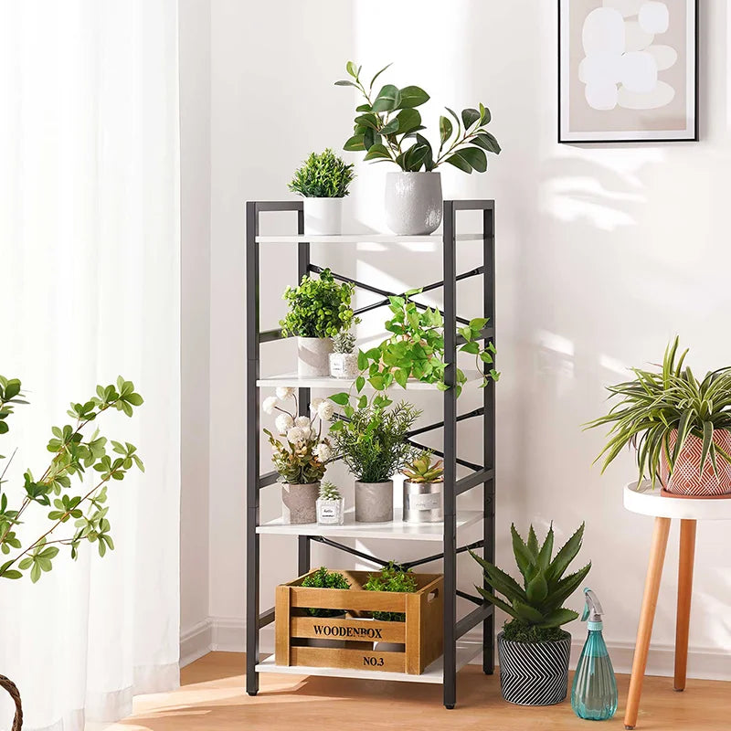 Yoobure 4-Tier Small Bookshelf