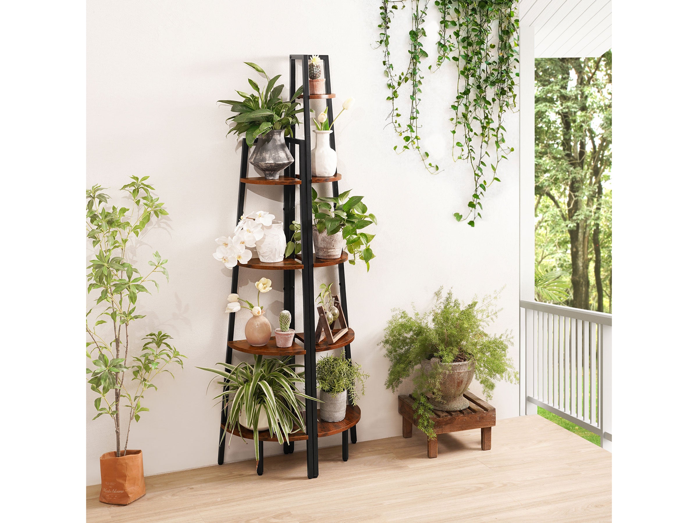 Yoobure 4-Tier Corner Shelf