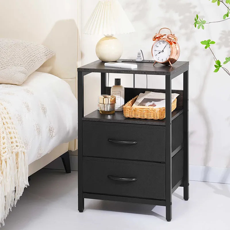 Yoobure 2-Drawer Nightstand