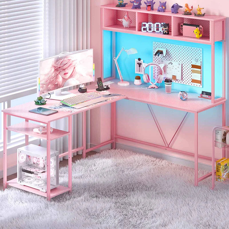 Yoobure L Shaped Computer Desk