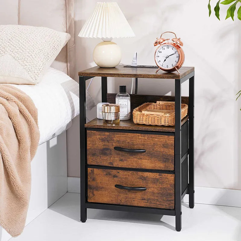 Yoobure 2-Drawer Nightstand