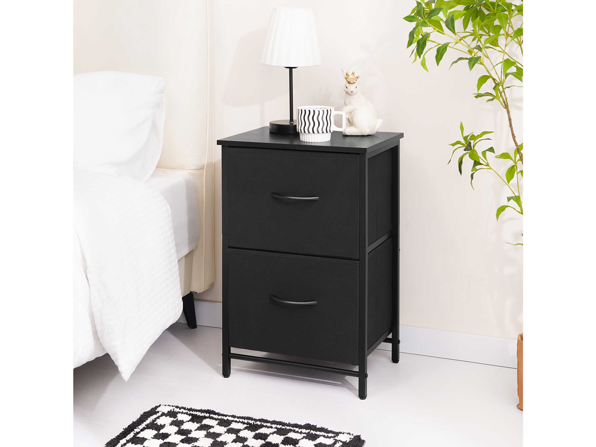 Yoobure 2-Drawer Nightstand Set of 2