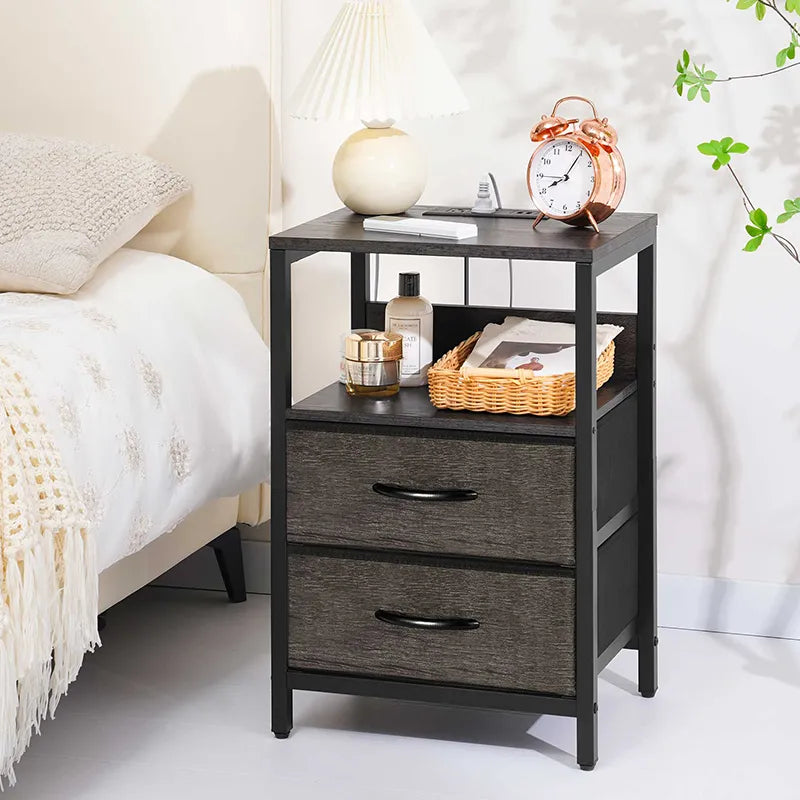 Yoobure 2-Drawer Nightstand