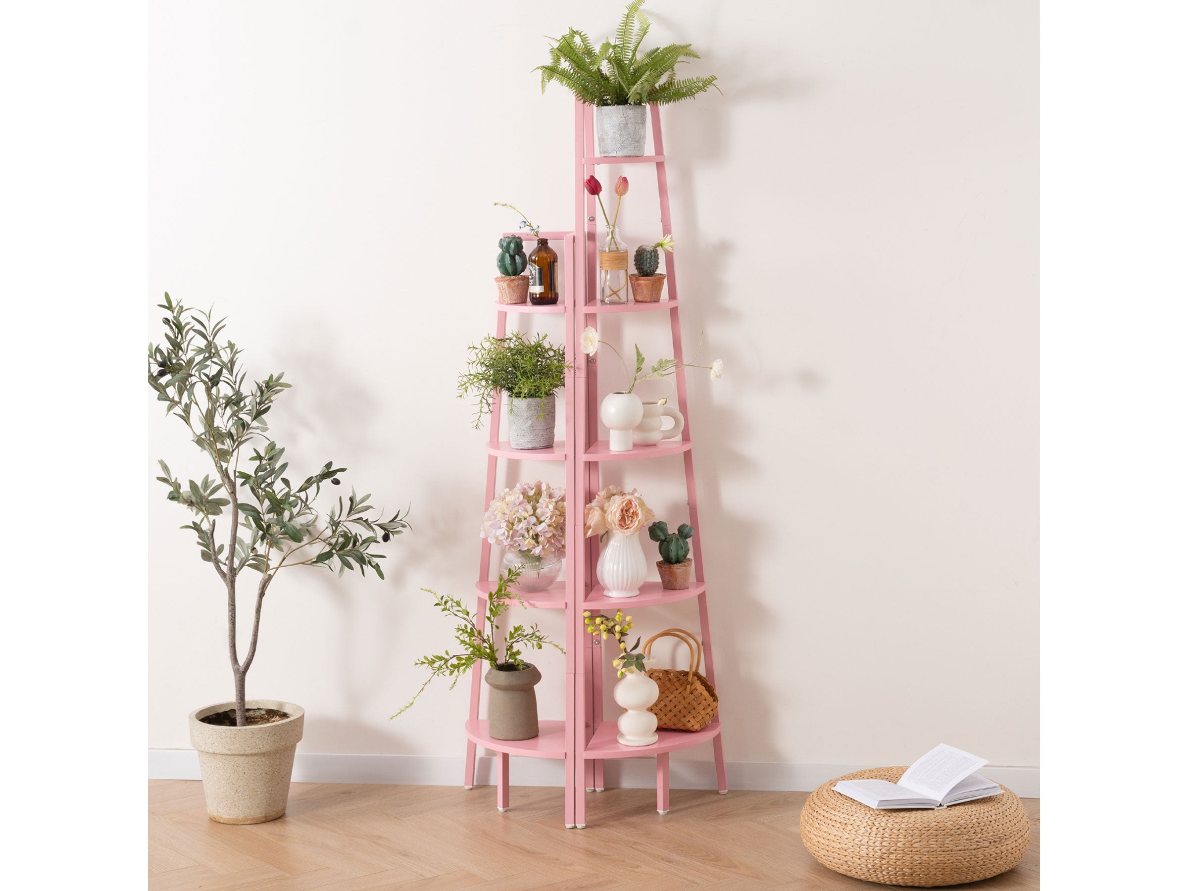 Yoobure 4-Tier Corner Shelf