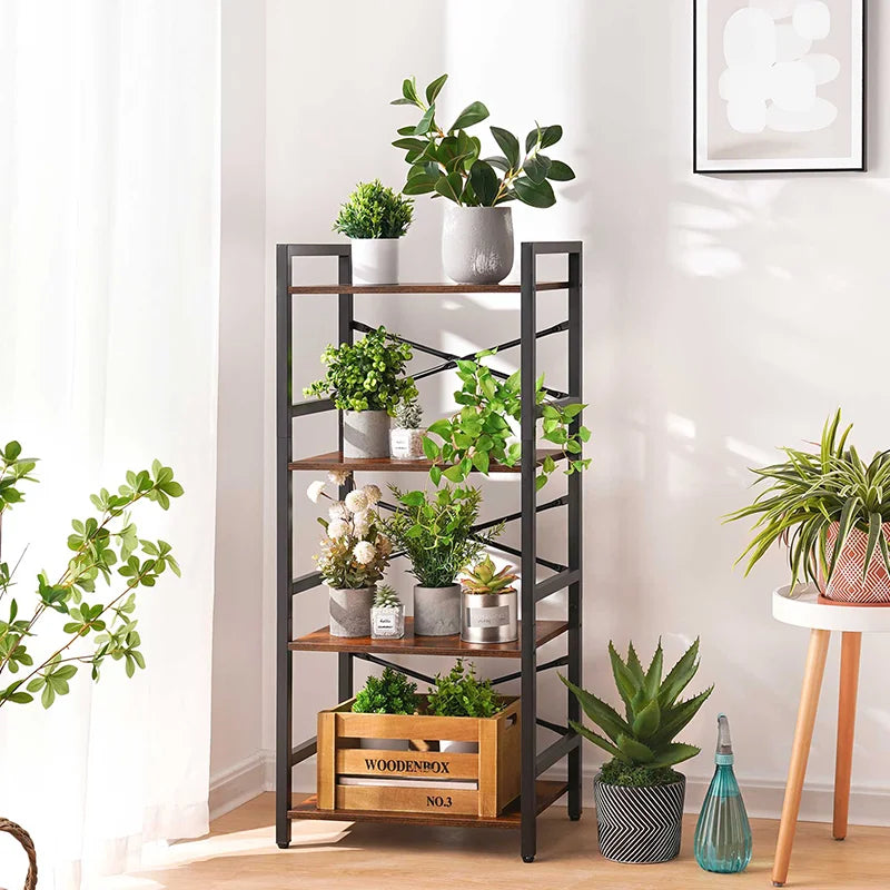 Yoobure 4-Tier Small Bookshelf