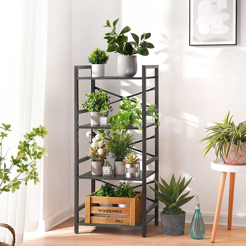 Yoobure 4-Tier Small Bookshelf